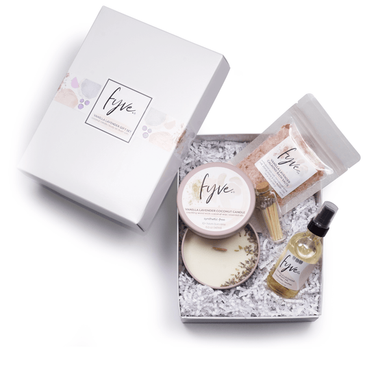 Vanilla Lavender Spa Gift Set